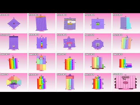 Видео: Sprunki OC Numberblocks 61 to 80 | Сборник Incredibox #sprunki #incredibox #numberblocks