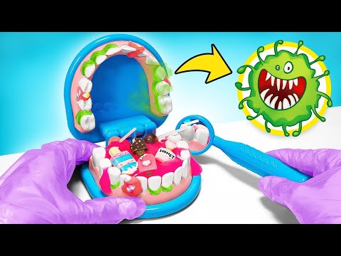 Видео: 😁 Поиграй в дантиста с Сэмом, Сью и мистером Сладкий Зуб! 🍭🦷