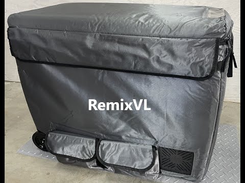 Видео: Магазин RemixVL: Видео обзор холодильник ALPICOOL Т60 термо чехол - сумка с карманами