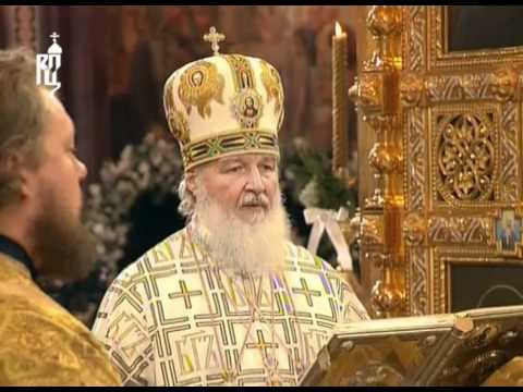 Видео: Запись Рождественского Патриаршего богослужения. Ч.2