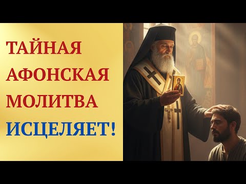 Видео: Тайная Афонская Молитва-ключ — болезни уйдут!