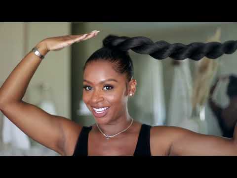 Видео: Простая сборка в пучок | MahoganyCurls