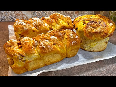 Видео: Пухкав козунак на конци, без месене / потрясающий кулич / amazing butter cake