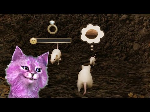 Видео: СИМУЛЯТОР Маленькой МЫШИ #10 СКИН и ЗАВЕЛИ МЫШОНКА говорящая КОШКА ЛАНА играет