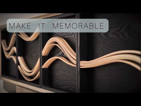 Видео: Сгибаем древесину так, чтобы она текла, как вода