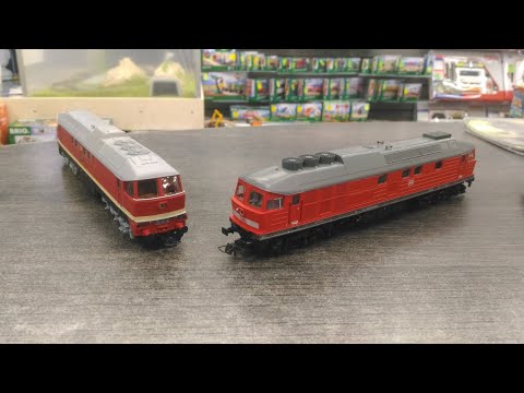 Видео: Roco 52497  Br233 обзор и сравнение с людмилой от Piko