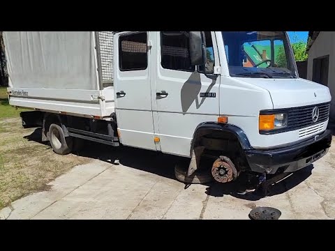 Видео: Ремонт грузовика Мерседес 609D 1992 года #6. Mercedes 609D truck repair. #2023