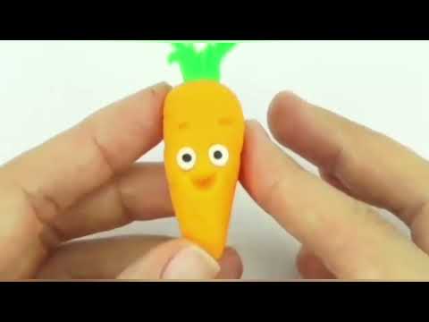Видео: Ліплення "Овочі. Ходить гарбуз по городу"