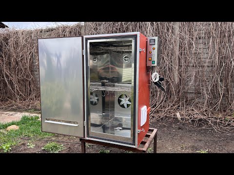 Видео: Коптильный шкаф до 15 кг (M120l)