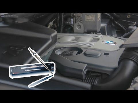 Видео: Замена свечей накала BMW X5 E53