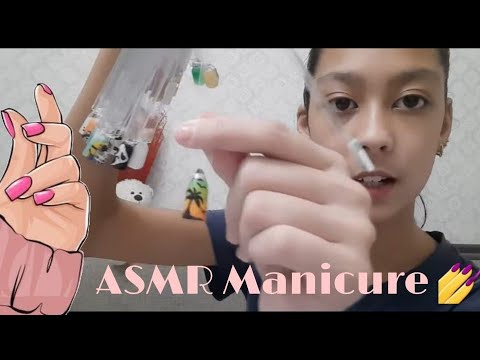 Видео: АСМР. Маникюр для подруги 💅 ASMR. Manicure for my friend