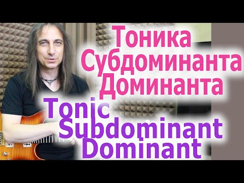 Видео: Тоника Субдоминанта Доминанта простыми словами/Tonic, Subdominant, Dominant in simple words