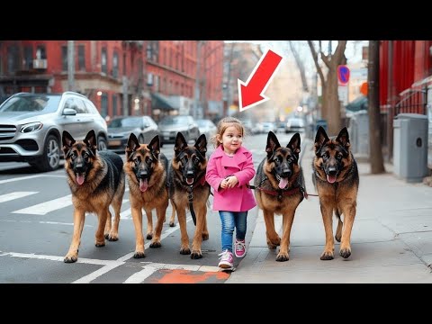 Видео: Маленькая тайна девочки, которая выгуливала собак