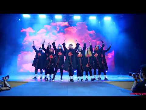 Видео: Pain, Konan, Deidara, Hidan, Tobi, KisameItachi, Sasori, Kakuzu - Naruto  (Командное cosplay дефиле)