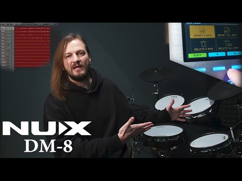 Видео: NUX DM-8 первый русскоязычный обзор цифровой ударной установки