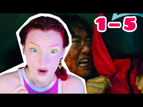 Видео: ИГРА В КАЛЬМАРА 1 сезон 5 серия  / Реакция на дораму!
