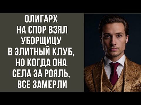 Видео: Олигарх на спор взял уборщицу в элитный клуб, но когда она села за рояль, все замерли