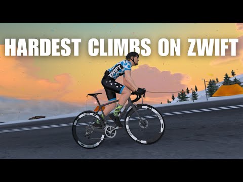 Видео: 5 САМЫХ СЛОЖНЫХ подъёмов на Zwift