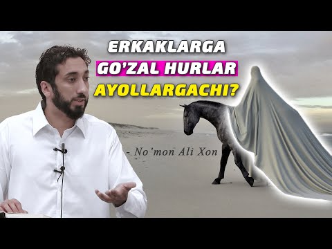 Видео: Эркакларга гўзал ҳурлар, аёлларгачи? | Нўмон Али Хон