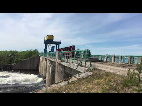 Видео: Ковдозеро водосброс