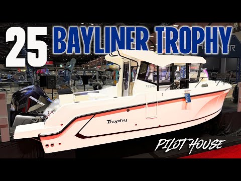 Видео: Путешествие по совершенно новому 25 Trophy Pilothouse
