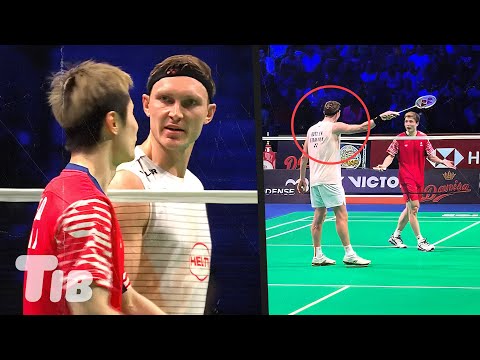 Видео: История потери контроля Виктором Аксельсеном на турнире Denmark Open 2025