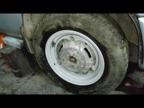 Видео: 9.Зимние шины 175\70\13 Заз- Славута Таврия Центровка колес по арке!