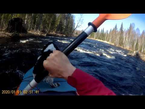 Видео: Сплав р.Семча ( Карелия ) май 2023г. на пакрафте Black Pike 5.0 с собакой.