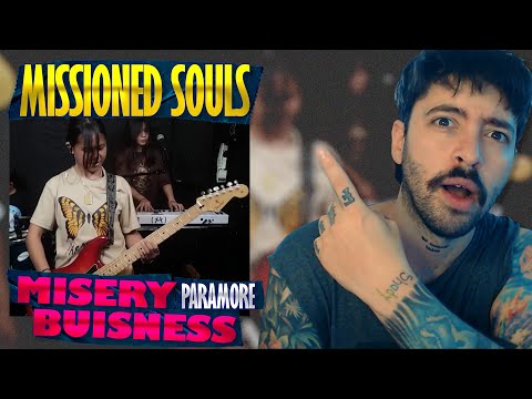 Видео: Missioned Souls - Misery Buisness от Paramore | РЕАКЦИЯ | О да! И снова... они попали в точку! 🙏🏻🤘🏻🔥