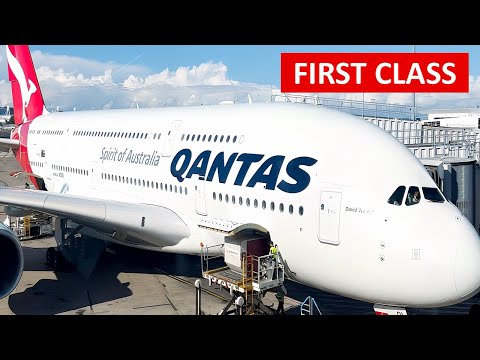 Видео: Рейс первого класса Qantas A380 из Сиднея в Сингапур (уникальный Airbus A380)