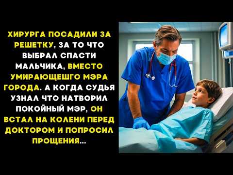 Видео: Став перед выбором, ХИРУРГ спас МАЛЬЧИКА вместо МЭРА города! За что был УВОЛЕН и НАКАЗАН...