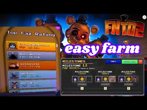 Видео: Вы получите очень много фаз-рейтинга | Five nights TD 2 (fntd2)