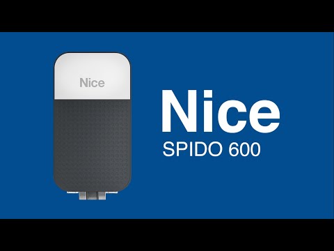 Видео: Nice SPIDO600. Настройка, подключение и программирование привода для гаражных секционных ворот.