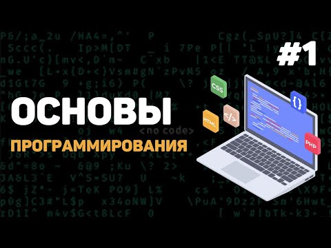 Видео: Основы программирования / Урок #1 – Введение в программирование с нуля