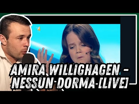 Видео: КАК ЭТО БЫЛО ВОЗМОЖНО?! | Амира Виллигхаген - Nessun Dorma [РЕАКЦИЯ]