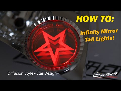 Видео: Как сделать задние фонари с зеркалами Infinity! — Учебные пособия Illumaesthetic