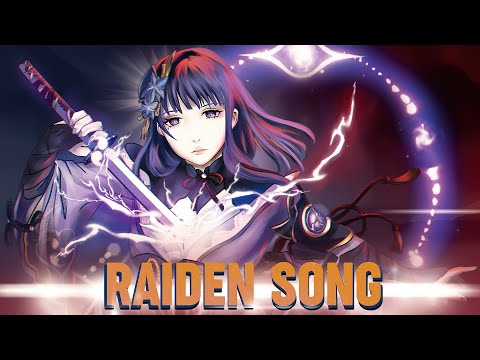 Видео: Genshin Impact "Raiden Song" (оригинальная песня от @Jackie_O  и B-Lion)