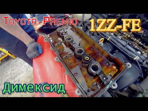 Видео: Промывка двигателя Димексидом 1ZZ-FE  Toyota Premio Магадан