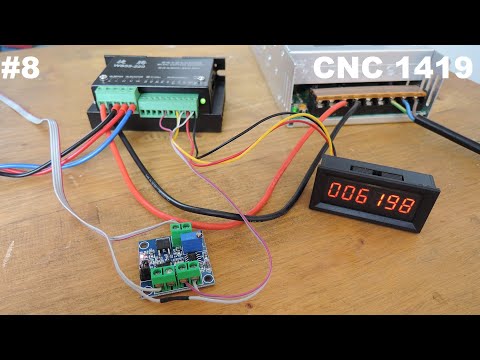 Видео: #8.  CNC 1419 - Управление шпинделем из программы