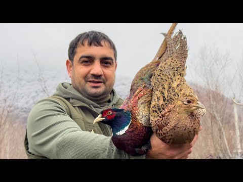 Видео: Готовим куропатку в холодный зимний день в снежной деревне