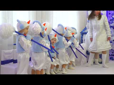 Видео: Танок сніговиків на новорічному святі 2022 в молодшій групі .Муз. кер. Максюта Г. В.