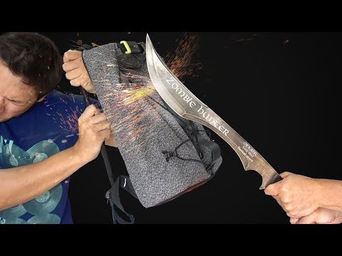 Видео: КРАШ-ТЕСТ СВЕРХПРОЧНОГО РЮКЗАКА XD Design Bobby Urban / Статус Тест