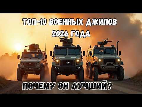 Видео: ТОП 10 ВОЕННЫХ ДЖИПОВ 2026 ГОДА