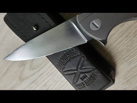 Видео: Нож мастерской Андрея Бирюкова, М390: обзор и заточка на ZAG + Matrix