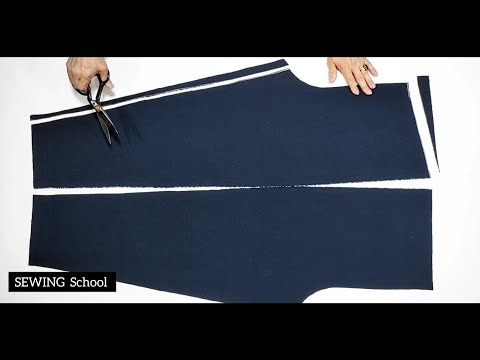 Видео: Сошьем за 10 минут 💥 ОЧЕНЬ ЛЕГКО БРЮКИ РАЗРЕЗАТЬ И СШИТЬ