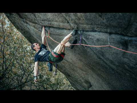Видео: Greenspit 8b+ FLASH TRAD | Адам Ондра