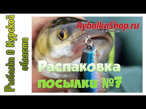 Видео: Обзор посылки из Rybalkashop.ru. Новый Lucky Craft Clutch косит голавлей