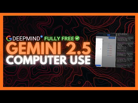 Видео: Gemini 2.5: использование компьютера: ПОЛНОСТЬЮ БЕСПЛАТНЫЙ браузерный агент Google с искусственны...