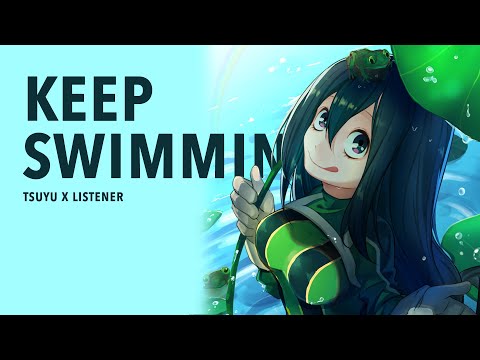 Видео: Продолжай плыть | Цую Асуи x Слушатель {Чтение фанфика BNHA ASMR}