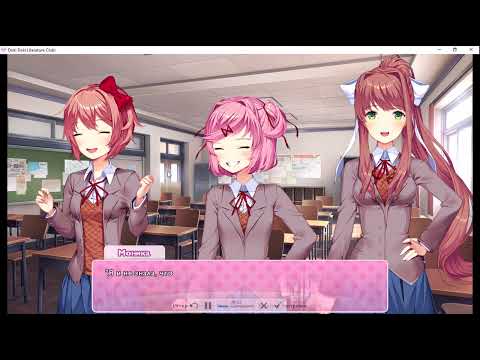 Видео: прохождение ''doki doki literature club'' пролог